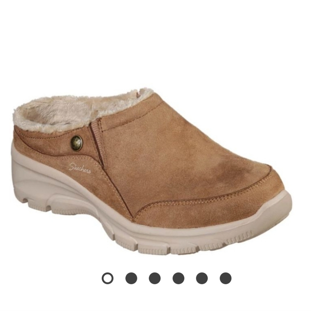 Skechers Relaxed Fit Easy Going Latte Clog SZ 10